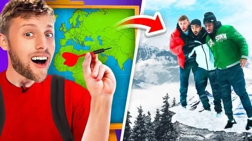 SIDEMEN THROW A DART AND GO WHEREVER IT LANDS (EUROPE EDITION)