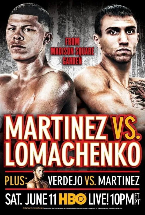 Roman Martinez vs. Vasyl Lomachenko (movie)