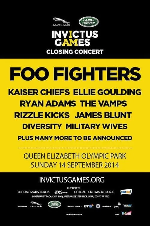 Foo Fighters - Invictus Games Closing Ceremony (movie)