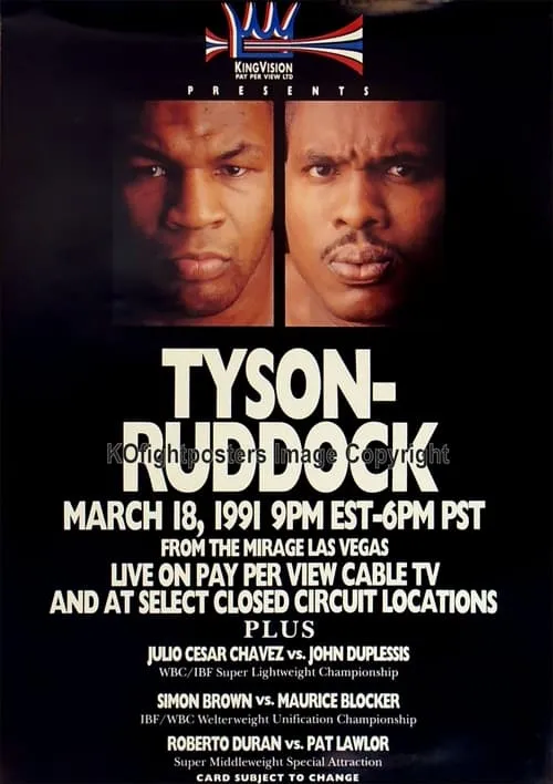 Mike Tyson vs Donovan Razor Ruddock I