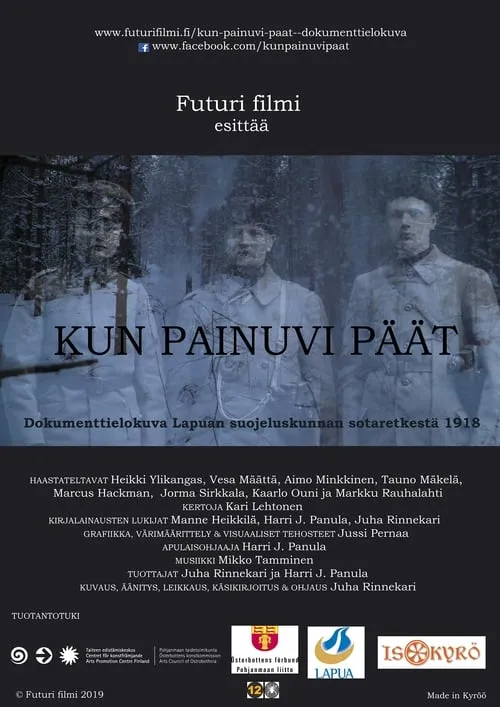 Kun painuvi päät