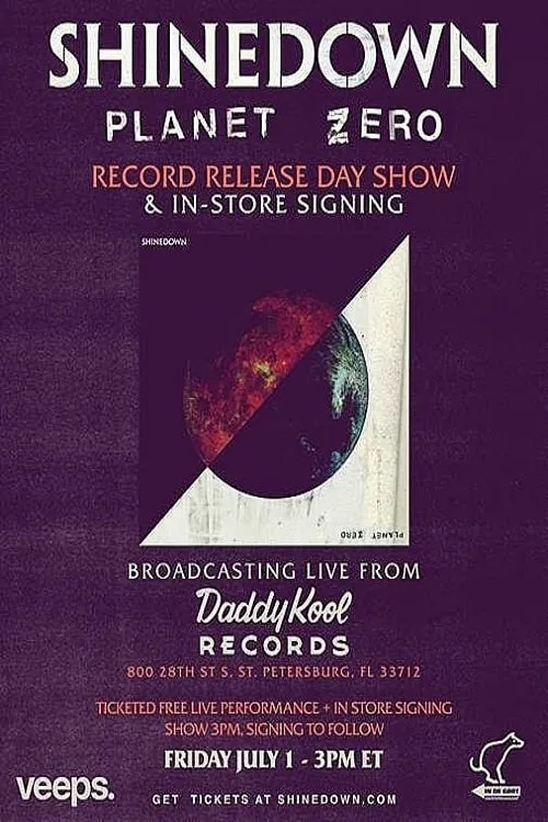 Shinedown: Planet Zero - Record Release Day Show (movie)