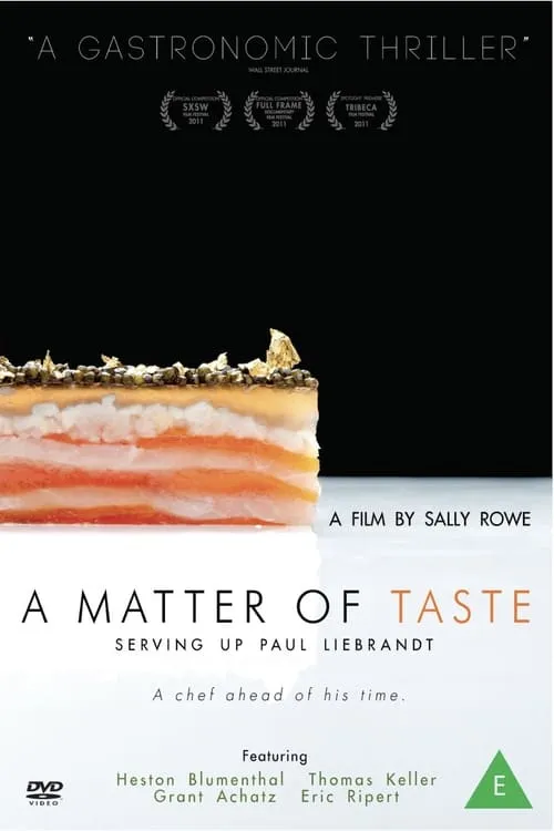 A Matter of Taste: Serving Up Paul Liebrandt (movie)