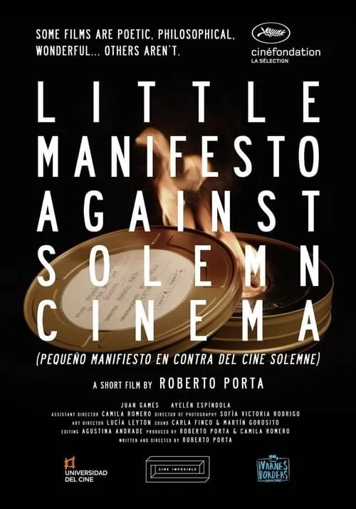 Little Manifesto Against Solemn Cinema (movie)