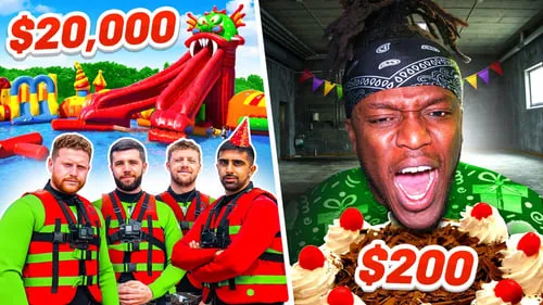 SIDEMEN $20,000 vs $200 BIRTHDAY PARTY