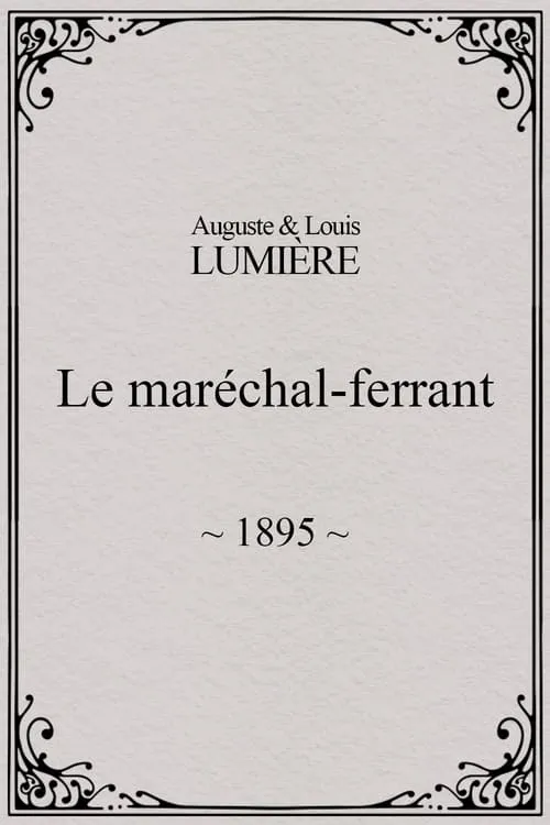 Le maréchal-ferrant