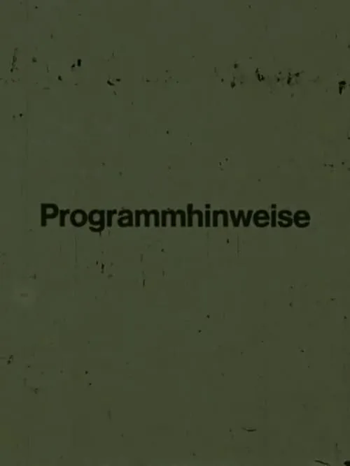 Programmhinweise (фильм)