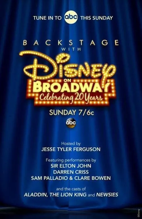 Backstage With Disney on Broadway: Celebrating 20 Years (movie)