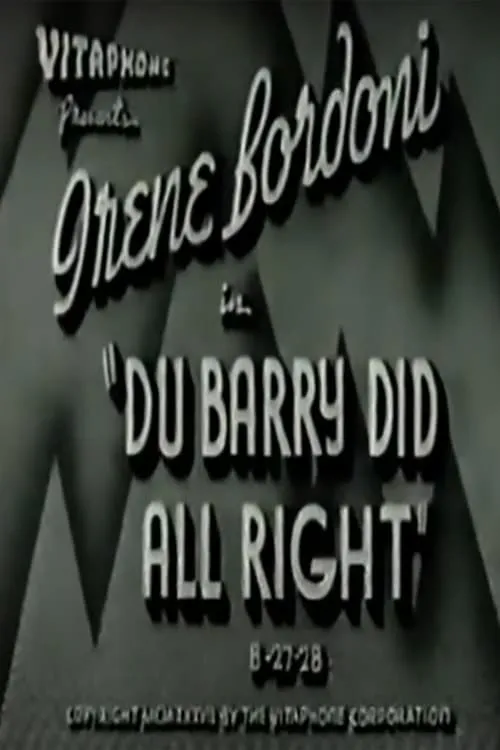 Du Barry Did All Right (фильм)