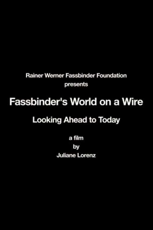 Rainer Werner Fassbinder's World on a Wire: Looking Ahead to Today (movie)