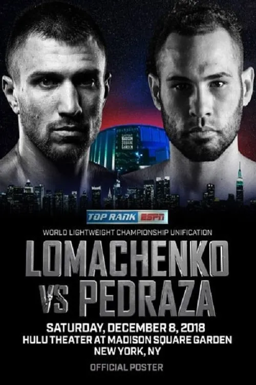 Vasyl Lomachenko vs. Jose Pedraza (movie)