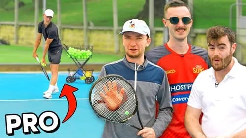 Can 1 Pro Tennis Player Beat 3 Gamers?