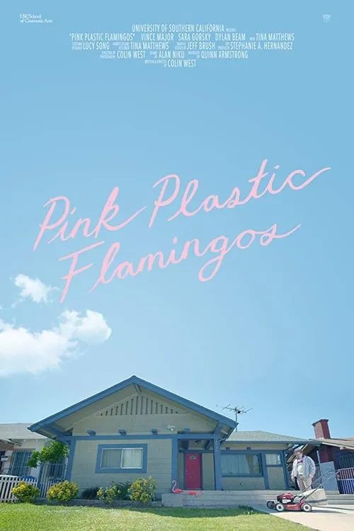 Pink Plastic Flamingos