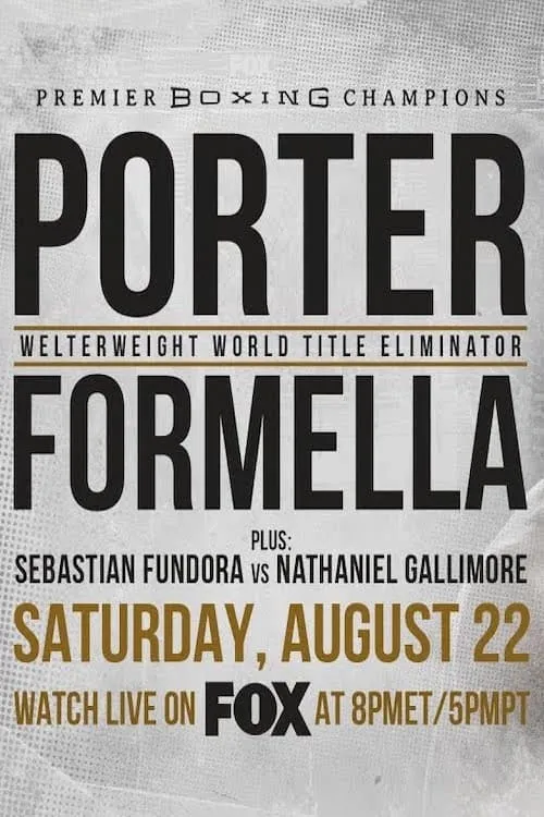 Shawn Porter vs. Sebastian Formella (movie)