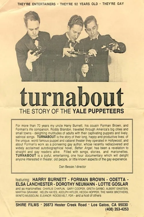 Turnabout: The Story of the Yale Puppeteers (movie)