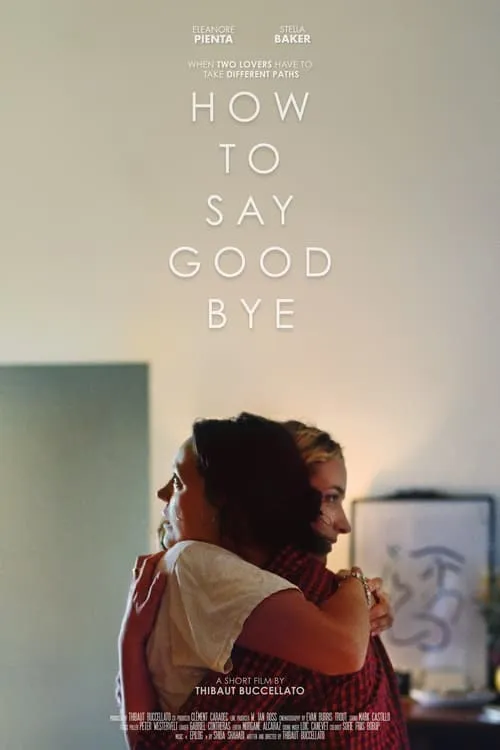 How to say goodbye (movie)