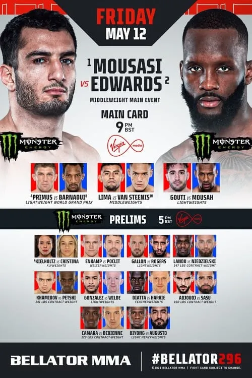 Bellator 296: Mousasi vs. Edwards (movie)