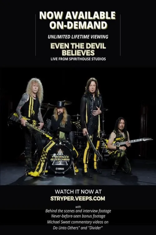 Stryper - Even the Devil Believes Live Stream