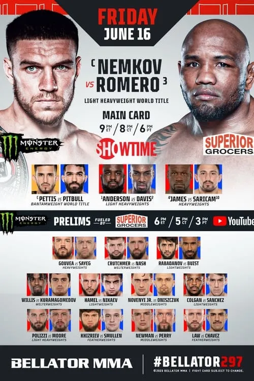 Bellator 297: Nemkov vs. Romero