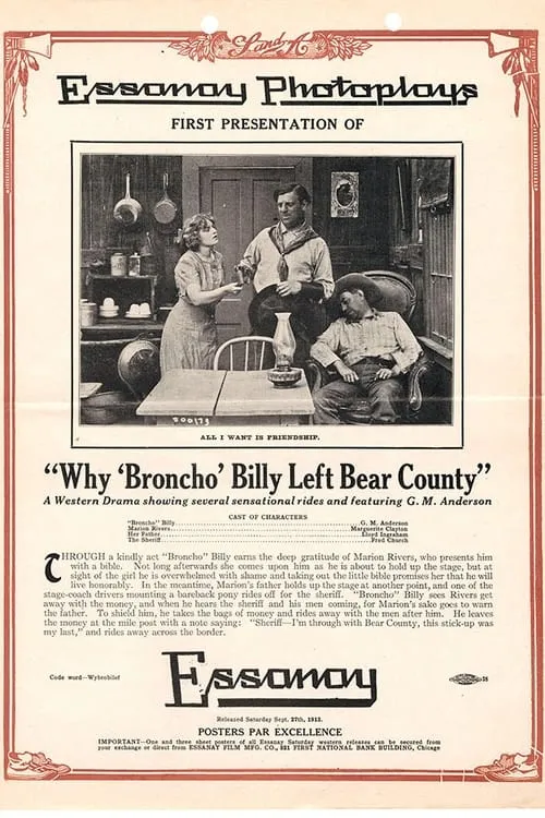 Why Broncho Billy Left Bear County (фильм)