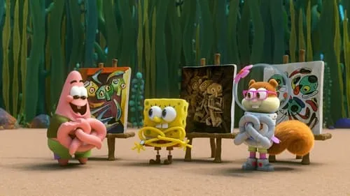 Painting with Squidward