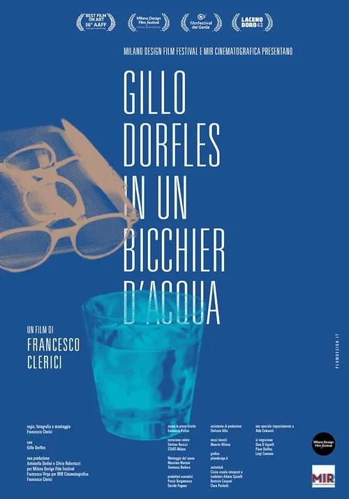 Gillo Dorfles. In un bicchiere d'acqua