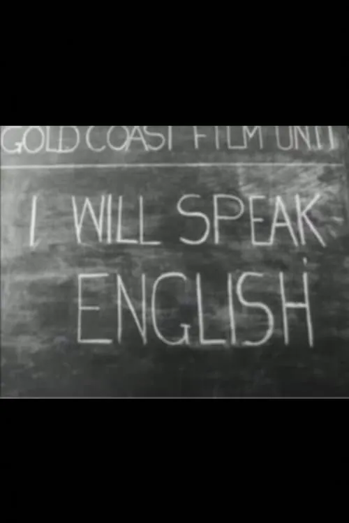 I Will Speak English (movie)