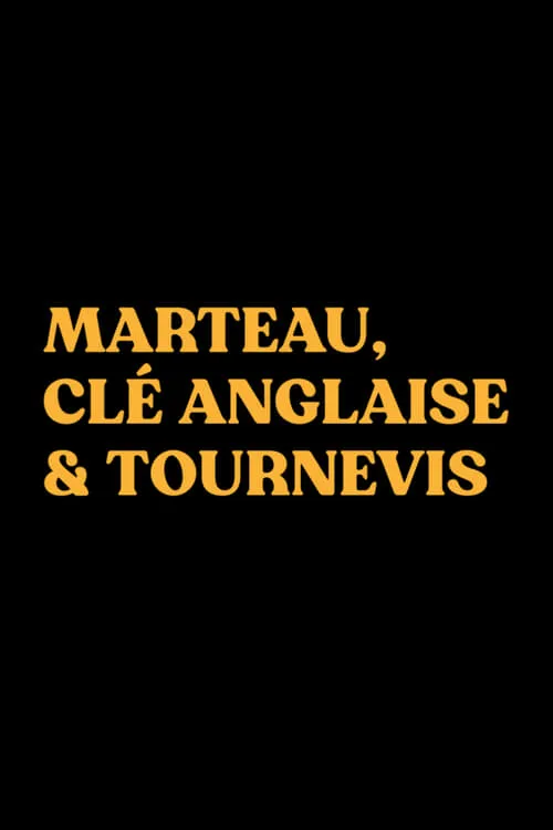 Marteau, clé anglaise et tournevis