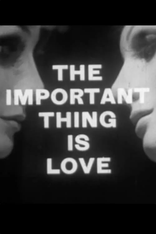 Important Thing is Love (1971) (series)