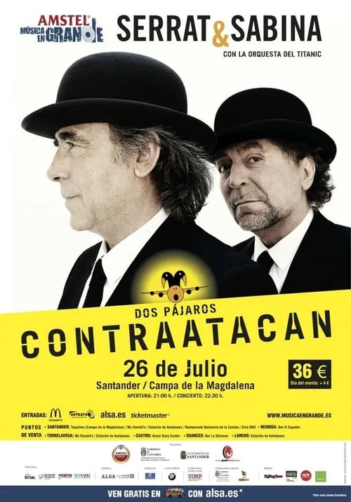 Serrat & Sabina: dos pájaros contraatacan (movie)