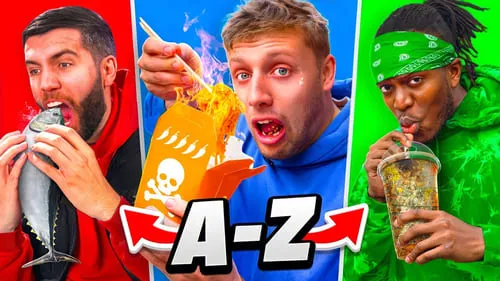 SIDEMEN A-Z CALORIE CHALLENGE