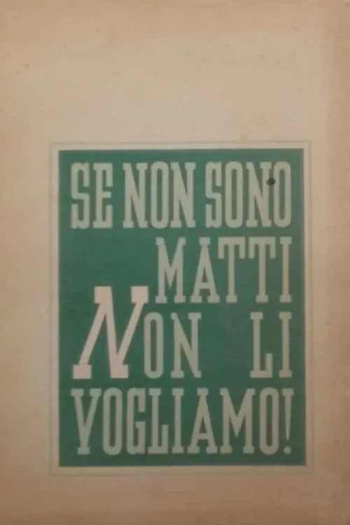 Se non son matti non li vogliamo (movie)