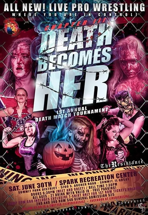 Resistance/Girl Fight Chapter III: Death Becomes Her Female Deathmatch Tournament (movie)