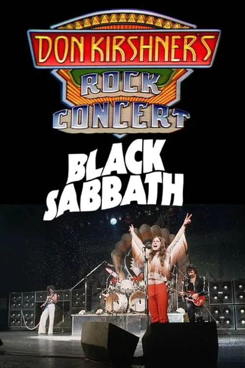 Black Sabbath - Don Kirshner's Rock Concert (movie)