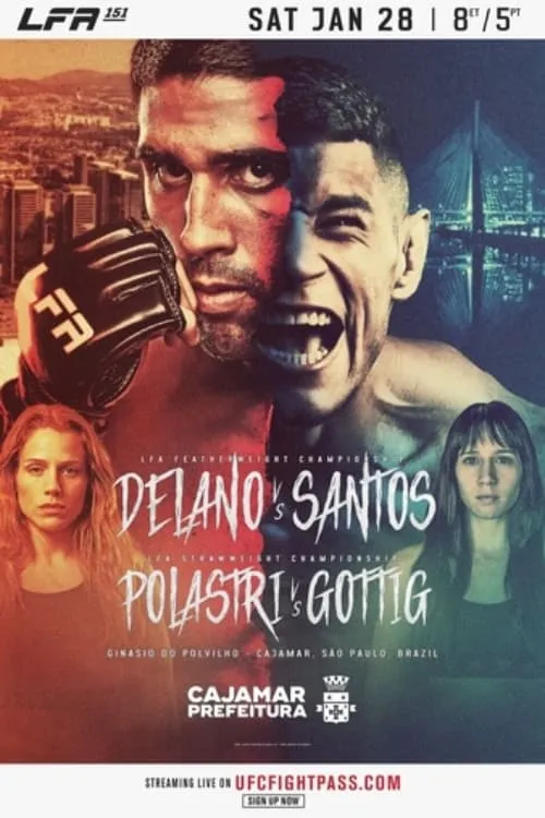 LFA 151: Delano vs. Santos (movie)