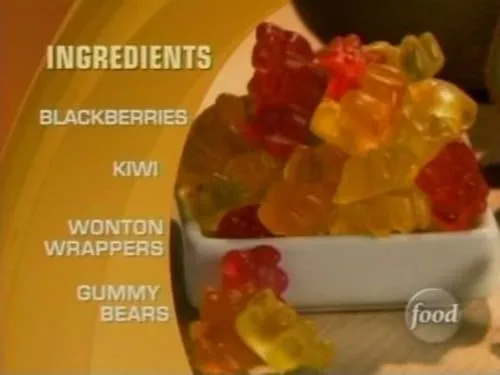 Strawberries, Turkey and Gummi Bears