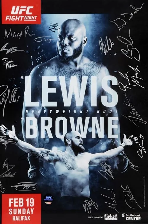 UFC Fight Night 105: Lewis vs. Browne (movie)