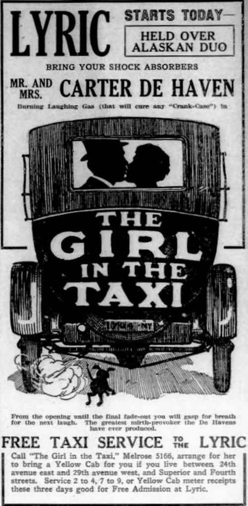 The Girl in the Taxi (movie)