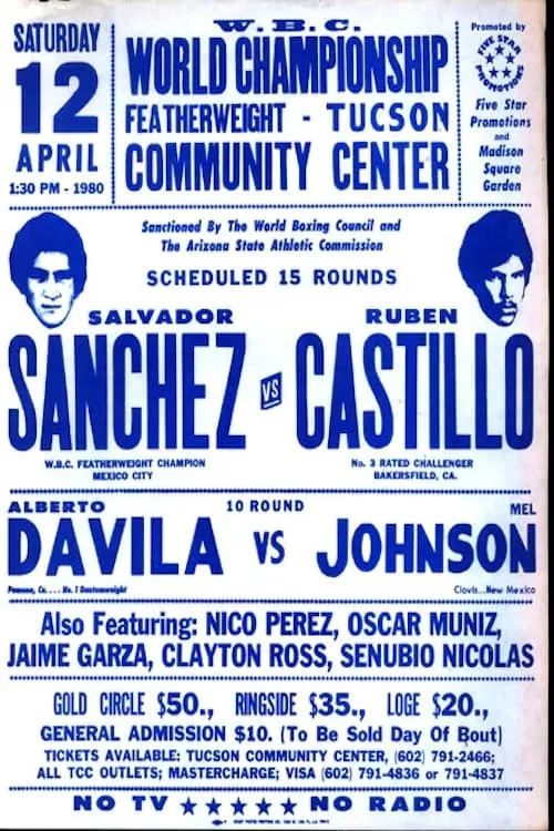 Salvador Sanchez vs. Ruben Castillo (movie)