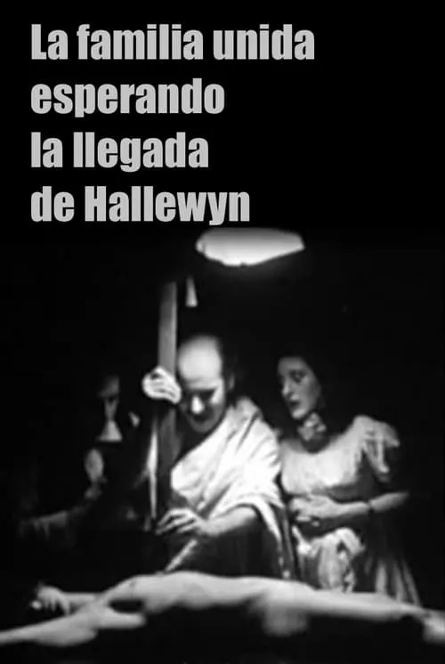 La familia unida esperando la llegada de Hallewyn (movie)